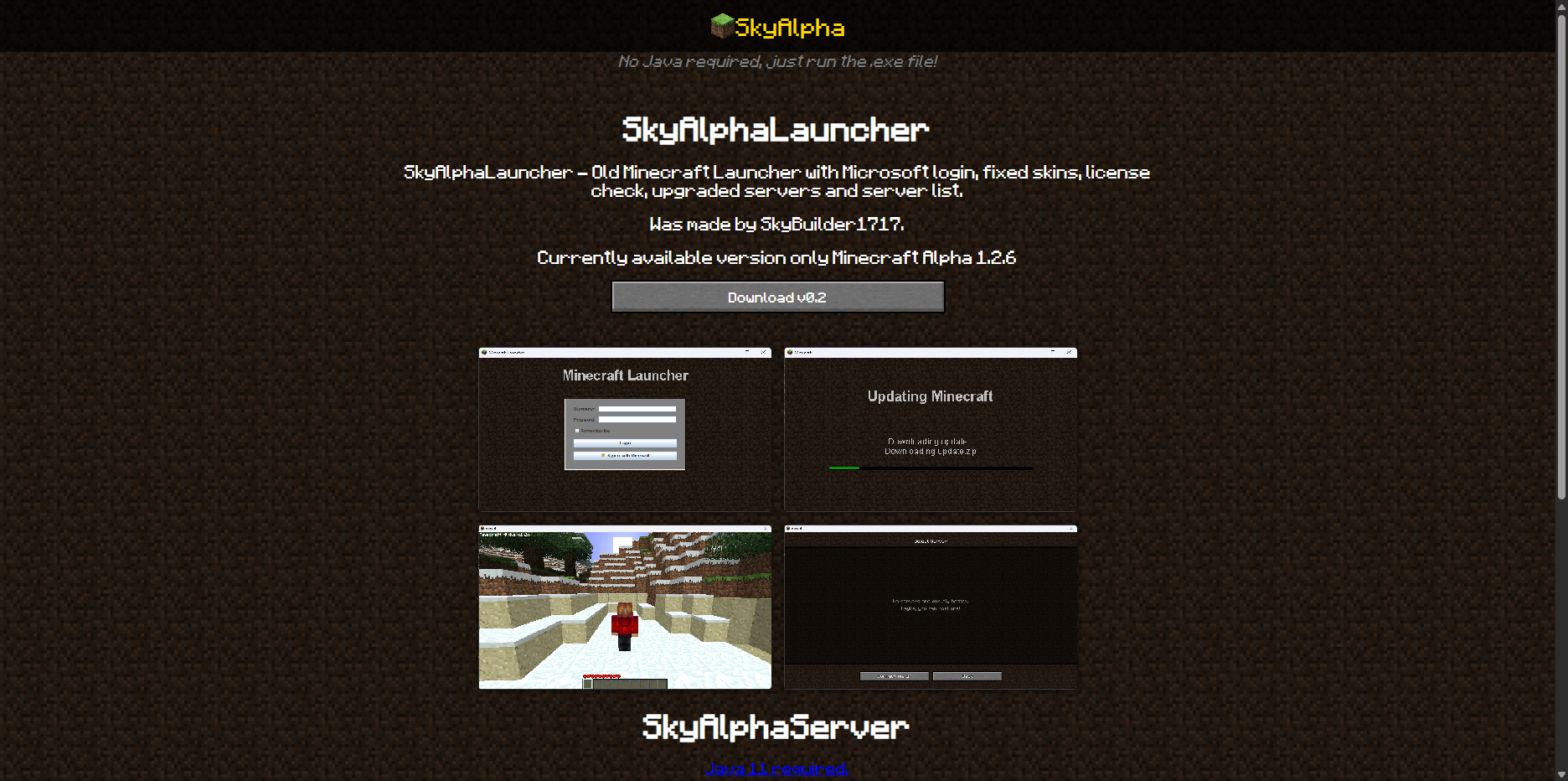 SkyAlphaLauncher